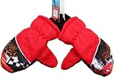 Gants-Moufles De Ski -Enfant Garçon Cars Disney rouge 8/10ANS