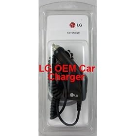 Original LG OEM Car Charger for LG Chocolate VX8500 VX8600 VX9900 KG810 KE820 KE850 KG320 KG800