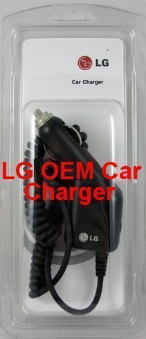 Original LG OEM Car Charger for LG Chocolate VX8500 VX8600 VX9900 KG810 KE820 KE850 KG320 KG800