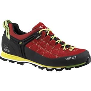 Salewa Mountain Trainer GTX Approach Shoe - Backcountry Exclusive - Men's Red/Citro - Exclusive, 10.5