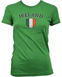 Ireland Shield International Soccer Juniors T-shirt, Irish National Pride Juniors Shirt