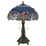 Meyda Tiffany 119650 Hanginghead Dragonfly Table Lamp