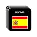 Spain [Espana] - "MALAGA" Set of 4 Mini-Mousepad Coasters