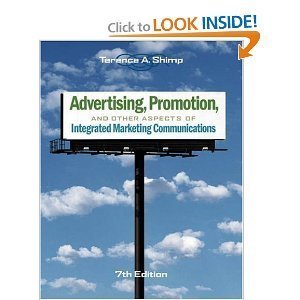 Advertising Promotion and Other Aspects of Integrated Marketing Communications - 7th edition