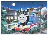 kids and infants educational toys item: Thomas' Midnight Ride 100 pc glow in the dark puzzle