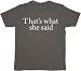 The Office That's What She Said Text T-shirt Tee