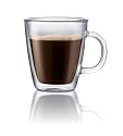 Bodum Bistro Double-Wall Insulated Glass Mug, Set of 2