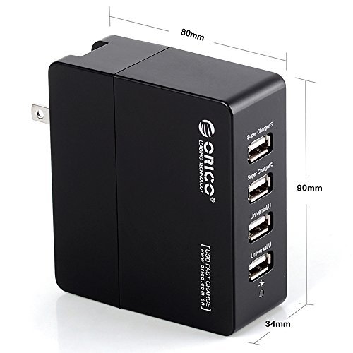 ORICO-DCX4U-39W-5V224A21A-4port-USB-Ports-highspeed-AC-Wall-Charger-for-Apple-Android-Phones-and-Tablets-Apple
