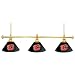 NHL CALGARY FLAMES 60 INCH 3 SHADE BILLIARD LAMP