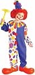 Kid's Classic Clown Costume (Size: Medium 8-10)