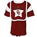 Oklahoma Sooners Crimson Infant Bib & Creeper Set