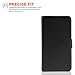 Yousave Accessories BlackBerry Z30 Case Black PU Leather Wallet Cover