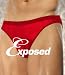 How To Measure Bra Sizes : Men's Silk Twist Brief Sheer RED
