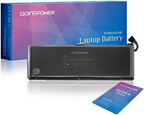 Goingpower Laptop Battery for Apple MacBook Pro 17" A1309 A1297 (2009 Version Early 2011) MC226*/A MC226CH/A MC226J/A MC226LL/A MC226TA/A MC226ZP/A MC665ZP/A MC725J/A Precision Aluminum Unibody (2009 Version) - 18 Months Warranty [li-polymer 7.4V 95Wh]