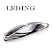 LEDING men sunglasses polarized glasses metal frame fashion Star 100% UV protection (193, A-Silver)