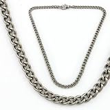 Unique Men's 5.5mm Titanium Chain