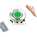 Lime Green Blackberry Trackball / Joystick / Navigate / Pearl / Ring Repair Replacement Fix Fixing for Rim Blackberry Pearl 8100 8130 Curve 8300 8310 8320 8800 8820 8830 plus easy open opening tool and microfiber cleaning cloth.