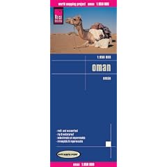 Oman 1 : 850 000: Gr��ere Orte auch in arabischer Schrift. H�henlinien und H�henschichten-Relief. GPS-tauglich durch Gradnetz. Klassifiziertes Stra�ennetz. Ausf�hrlicher Ortsindex