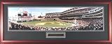Mounted Memories Cleveland Indians First Pitch at Jacobs Field Panoramic