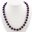EXP Handmade Amethyst & Silver Necklace