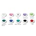 14G Internally Threaded Replacement Emerald Green Crystal 3MM Ball - Pack of Six - One Color