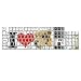 Tastatur Sticker-Set DOG'S HEART SKINBOARD