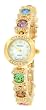 Varsales Women's Crystal Gold-ToneBracelet Watch #4186G