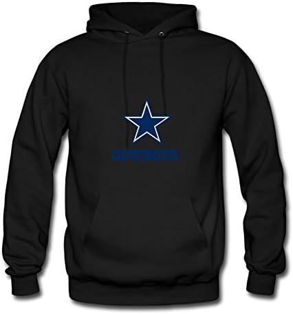 Women Dallas Cowboys Print Sweatshirts Black Style Personality Shirts With Large