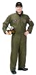 Adult Air Force Pilot Costume with Cap - Adult Large