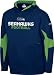 Seattle Seahawks -Navy- 2008 ''Explorer'' Team Sideline Hooded Sweatshirt - Large