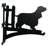 Cocker Spaniel Hanging Basket Bracket