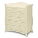 Aspen 5 Drawer Chest In Antique White Finish By Storkcraft Baby Furniture