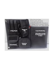 Concealed Carry Automotive / Car holster with 3-Mag Pouch and iPhone Pocket