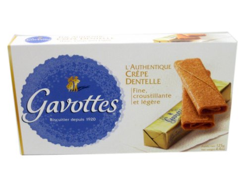 Crepes Dentelle les Gavottes Box (Crispy Brittany Crepes) By Loc Maria by Crepes