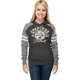 Pittsburgh Steelers Women's Gameday Heroes II Charcoal Hooded Sweatshirt