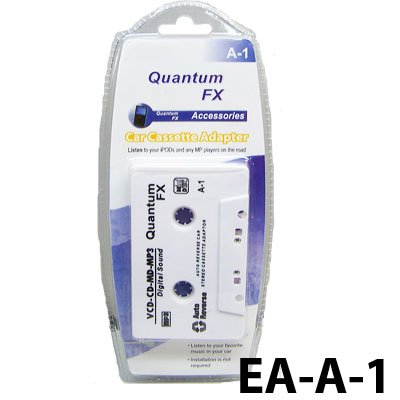 Quantum Fx Ipod,mp3,mp4 Car Cassette Adapter Transmitter