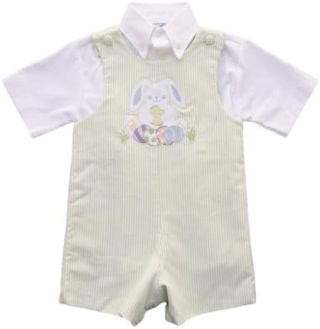 Green Stripe Reversible Jonjon-12M