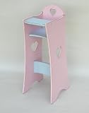 Pastel Toys Doll High Chair, Wooden Toy