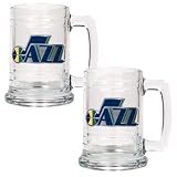 Utah Jazz Set of 2 Beer Mugs