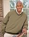 Athletic - V-Neck Pullover Microfiber Windshirt