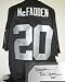 Darren McFadden Autographed/Hand Signed Oakland Raiders Black Reebok EQT Football Jersey