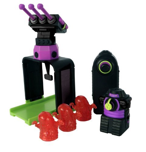 Zibits Action Defense Set: Missile Launcher w/GNR217 RC Robot