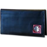 Florida St. Seminoles Leather Checkbook Cover