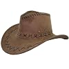COWBOYHUT WESTERNHUT AUSTRALIEN TEXAS HUT alle farben, farbe:braun 04