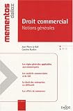 Revue Dalloz-Sirey  / Droit commercial : Notions générales