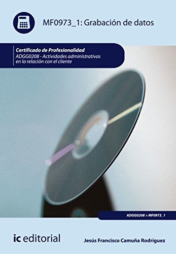 Grabación de datos. ADGG0208 (Spanish Edition)