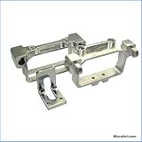 CNC Aluminum Battery Tray, Silver: BCX/CX2