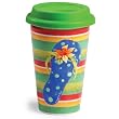 Sandy Days Double Wall Travel Mug [Kitchen]