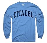 Citadel Bulldogs Light Blue Arch Long Sleeve T-Shirt