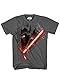 Star Wars Boys' T-Shirt, Kylo Charcoal, X-Large/18-20